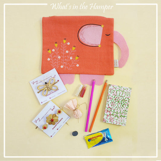 BUDS & BUTTERFLIES - Eco Rakhi Hamper
