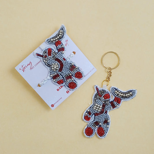 ASTRONAUT - Beaded Rakhi