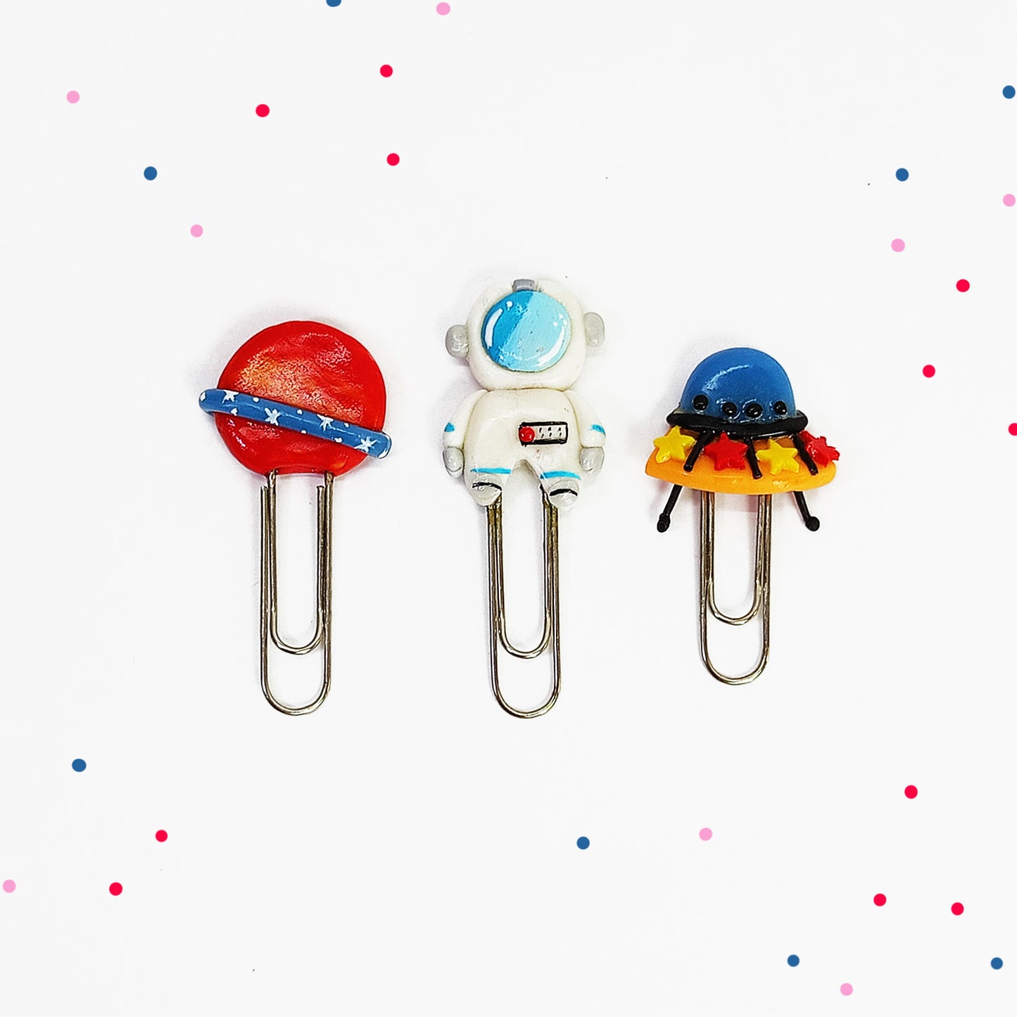 SPACE ADVENTURE PAPER CLIP - Return Gift (Set of 10)