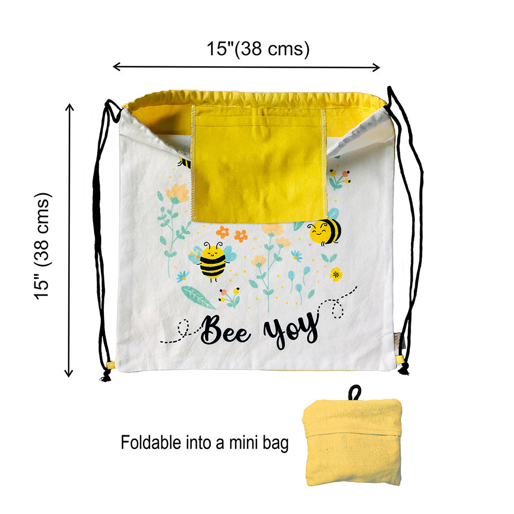 BEE YOU - Kids Drawstring Bag