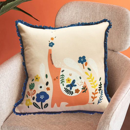 DAY DREAMER ELEPHANT & SHARK - Cushion Cover Combo