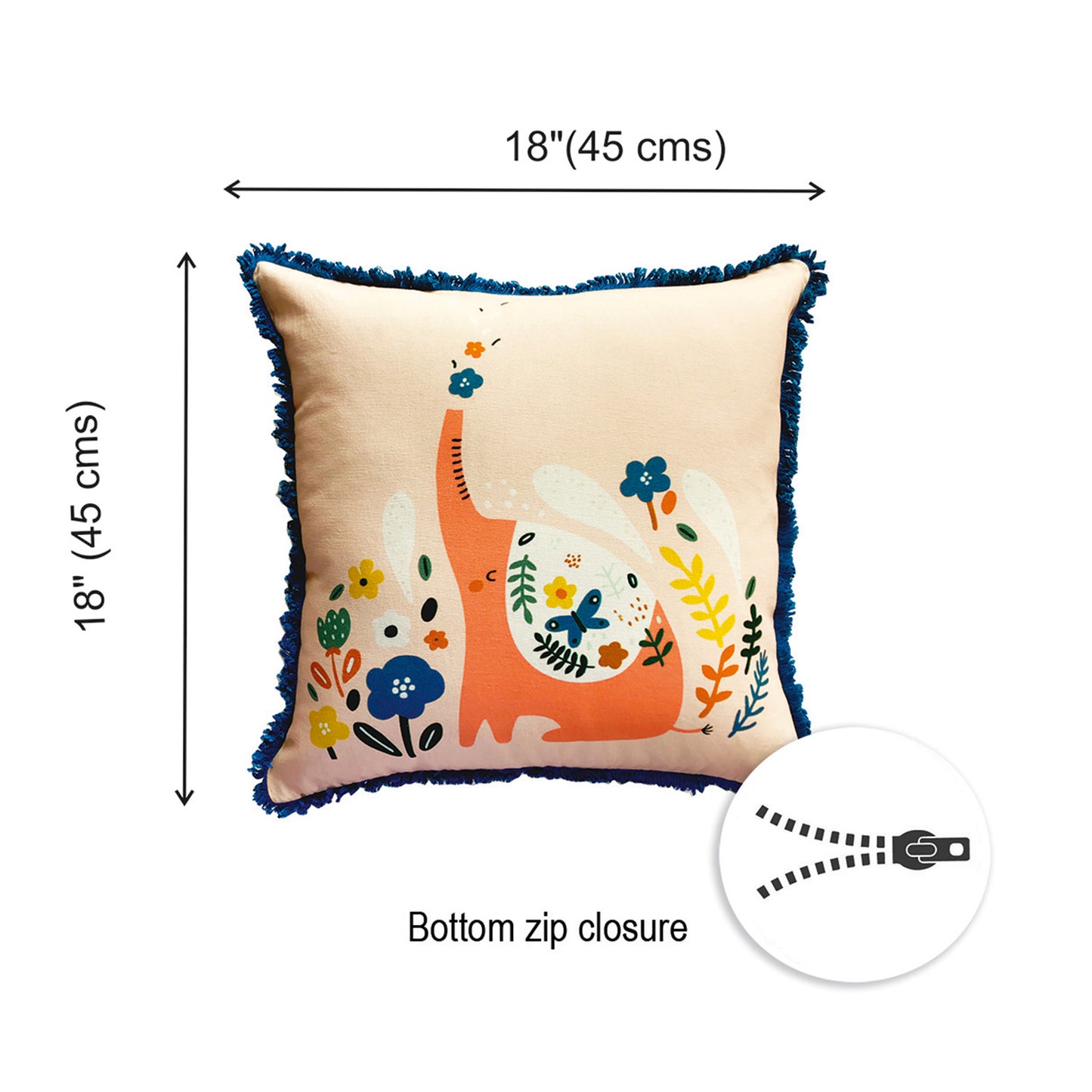 DAYDREAMER ELEPHANT - Cushion Cover