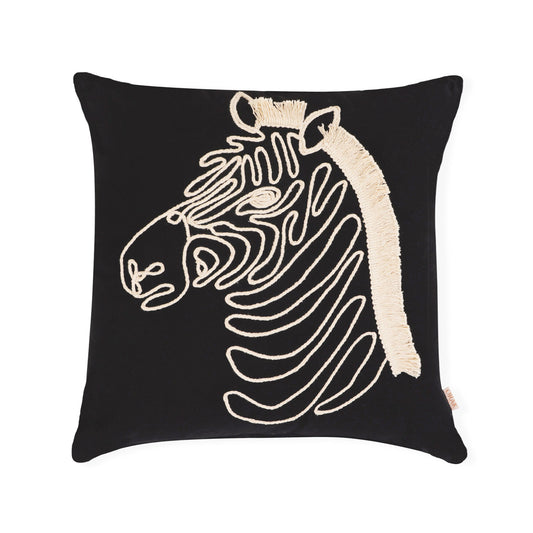 KNOTTY ZEBRA - Cushion Cover