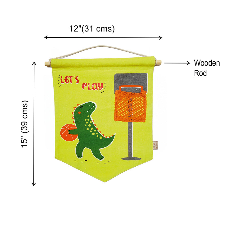 LET'S PLAY - Wall Hanging