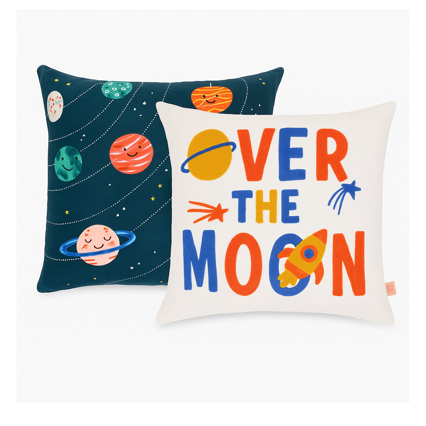 MILKYWAY & OVER THE MOON - Galaxy Cushion Cover Combo