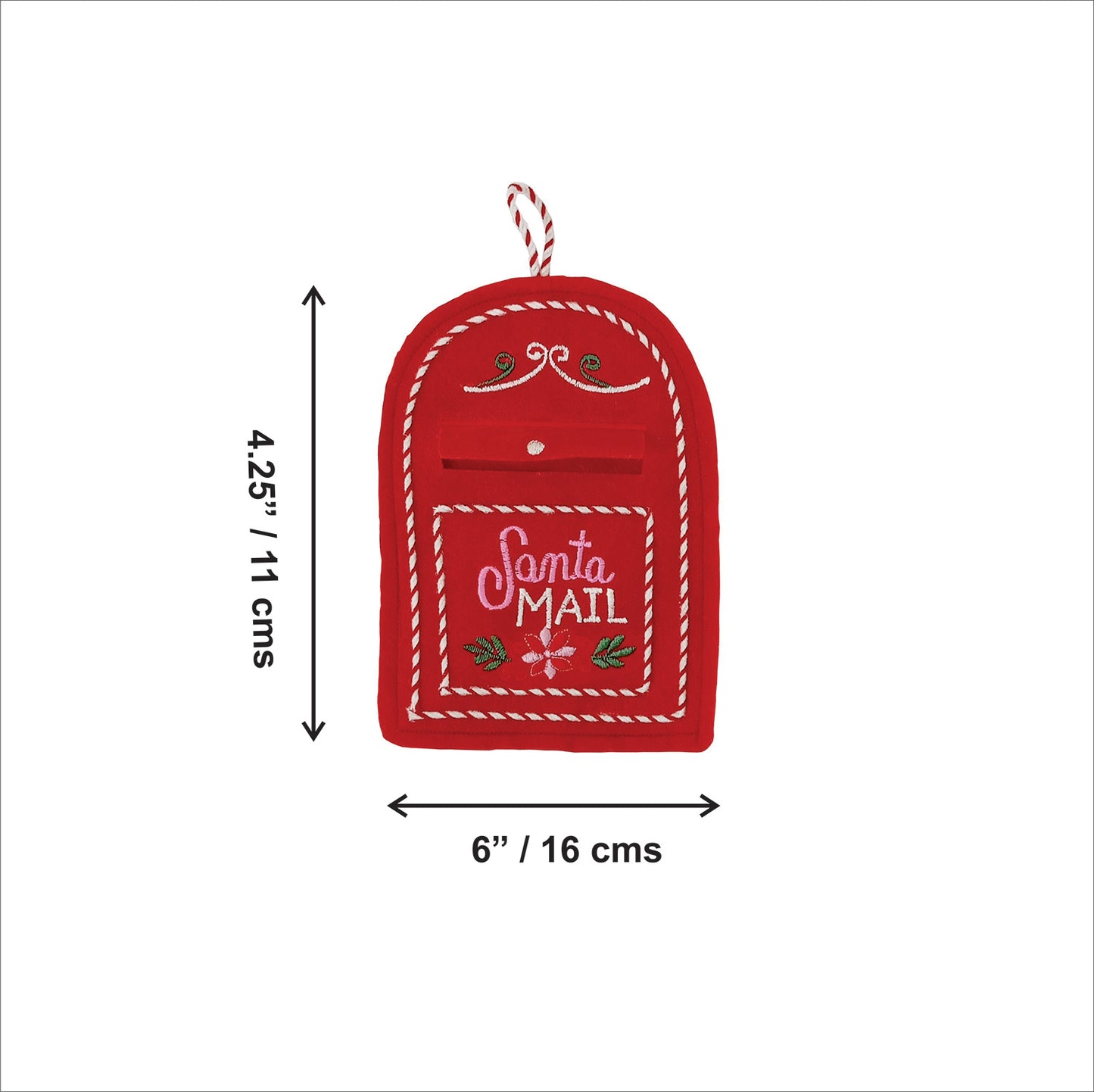 SANTA'S MAIL BOX - Christmas Tree Ornament