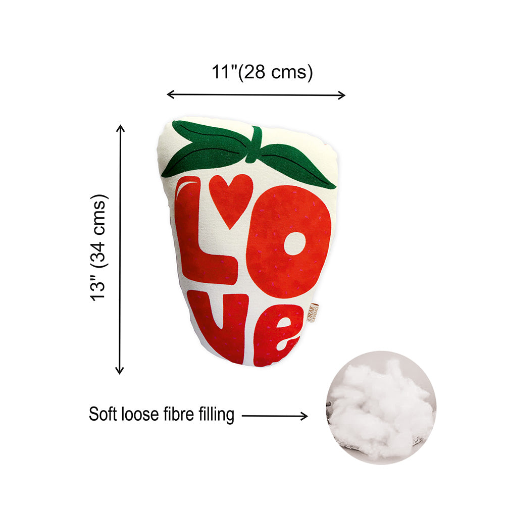 STRAWBERRY - Shape Pillow