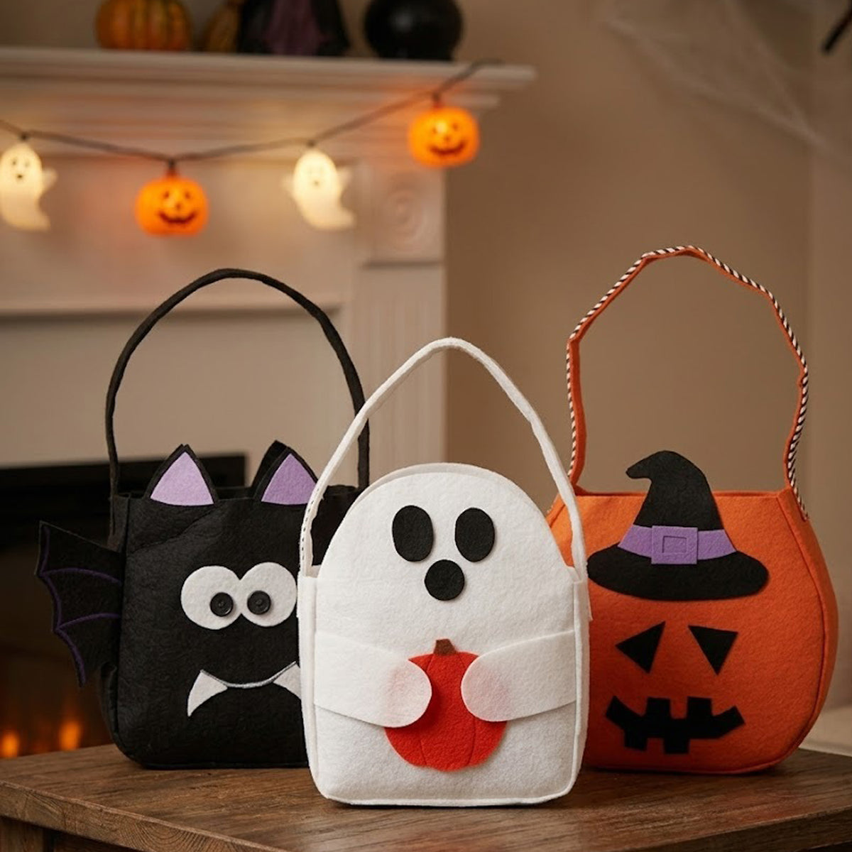 HALLOWEEN TRIO - Set Of 3 Treat Bags
