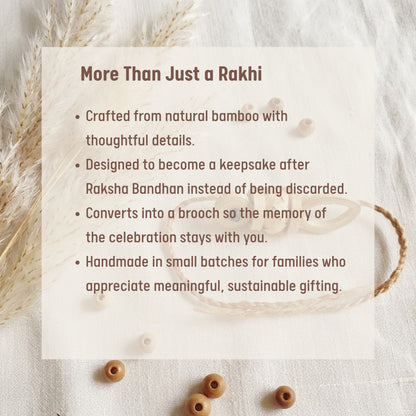 ANT -  Bamboo Rakhi