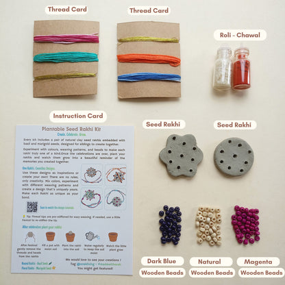 PLANTABLE SEED RAKHI KIT