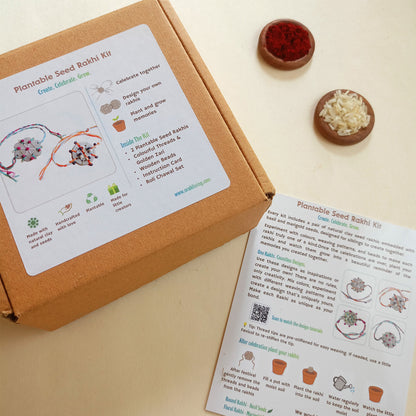 PLANTABLE SEED RAKHI KIT