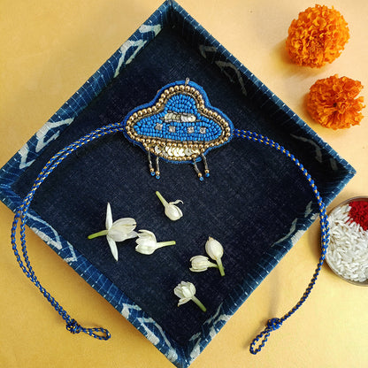 SPACESHIP - Beaded Rakhi