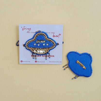 SPACESHIP - Beaded Rakhi