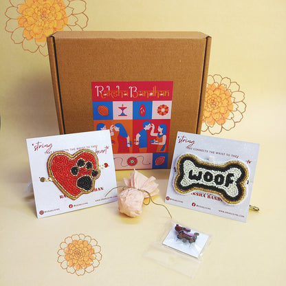 TAILS & TIES - Pet Rakhi Hamper