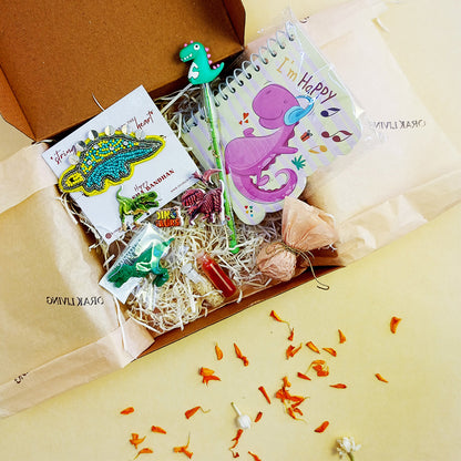 DINOSAUR DELIGHT - Rakhi Hamper