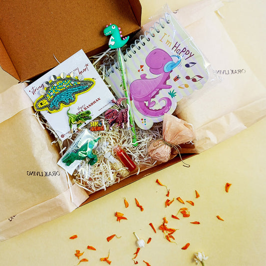 DINOSAUR DELIGHT - Rakhi Hamper