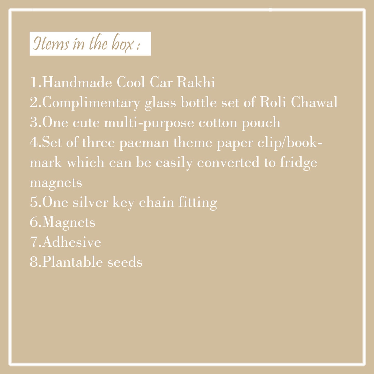 CAR - Rakhi Hamper