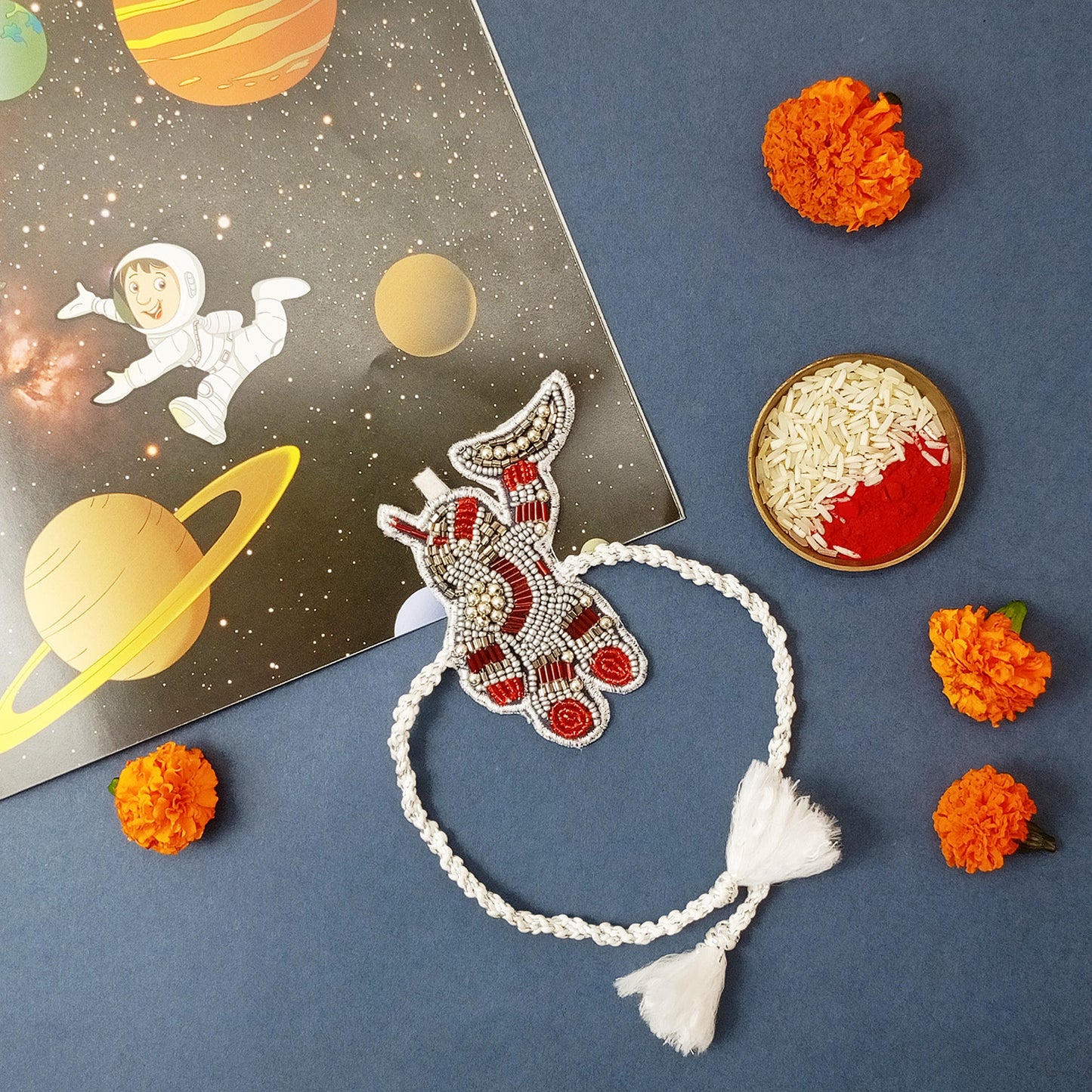 ASTRONAUT - Beaded Rakhi