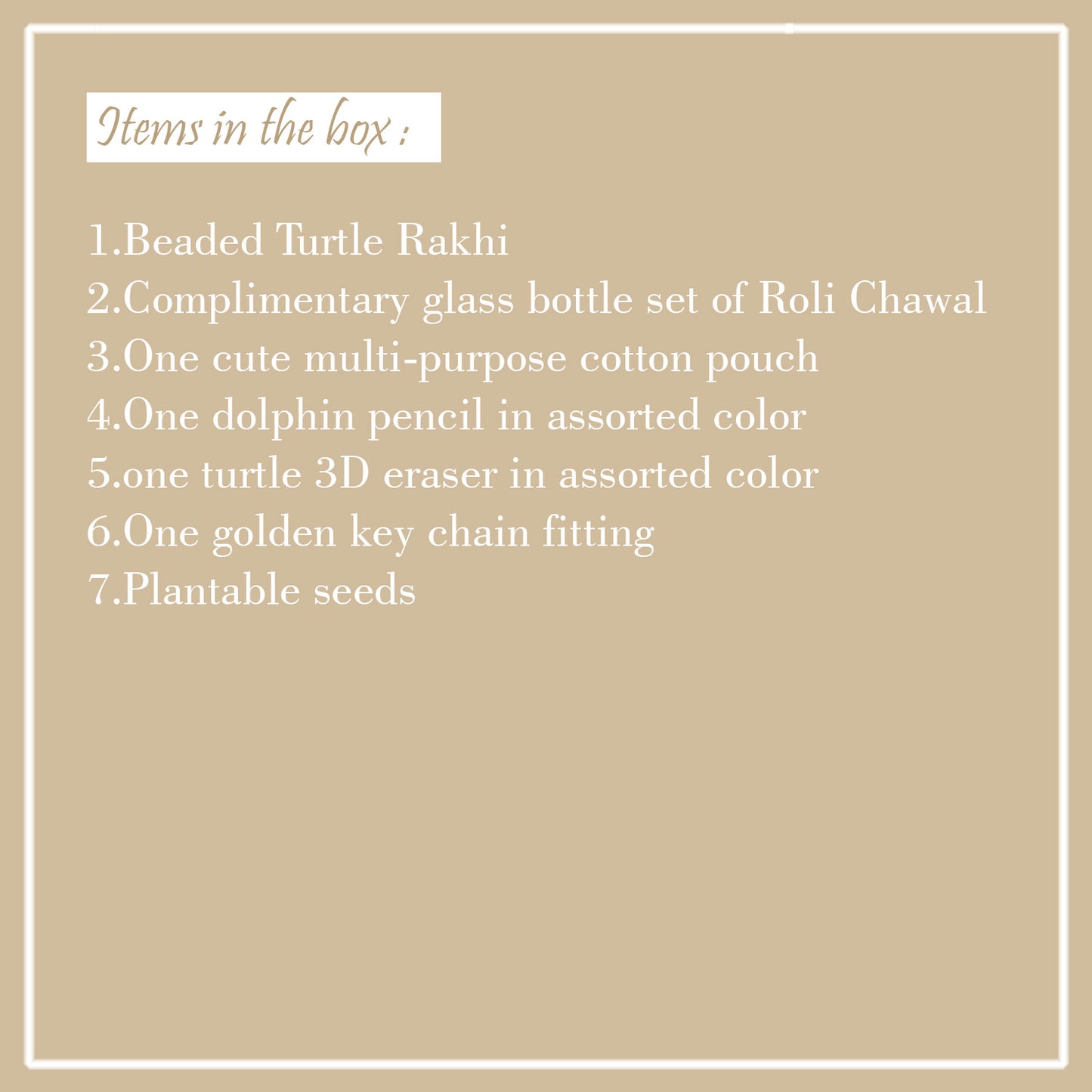UNDER THE SEA - Rakhi Hamper