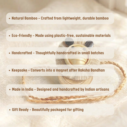 LION - Bamboo Rakhi