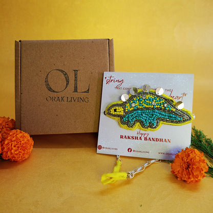 DINOSAUR - Beaded Rakhi