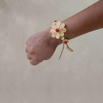 FLORAL - Bamboo Rakhi