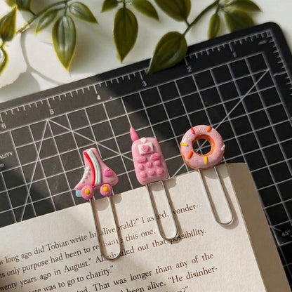 CANDY PINK PAPER CLIP -  Return Gift (Set of 10)