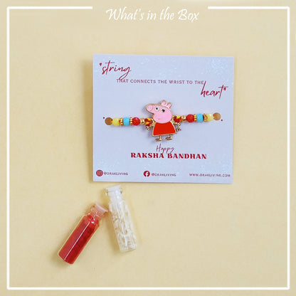 PEPPA PIG - Rakhi Combo