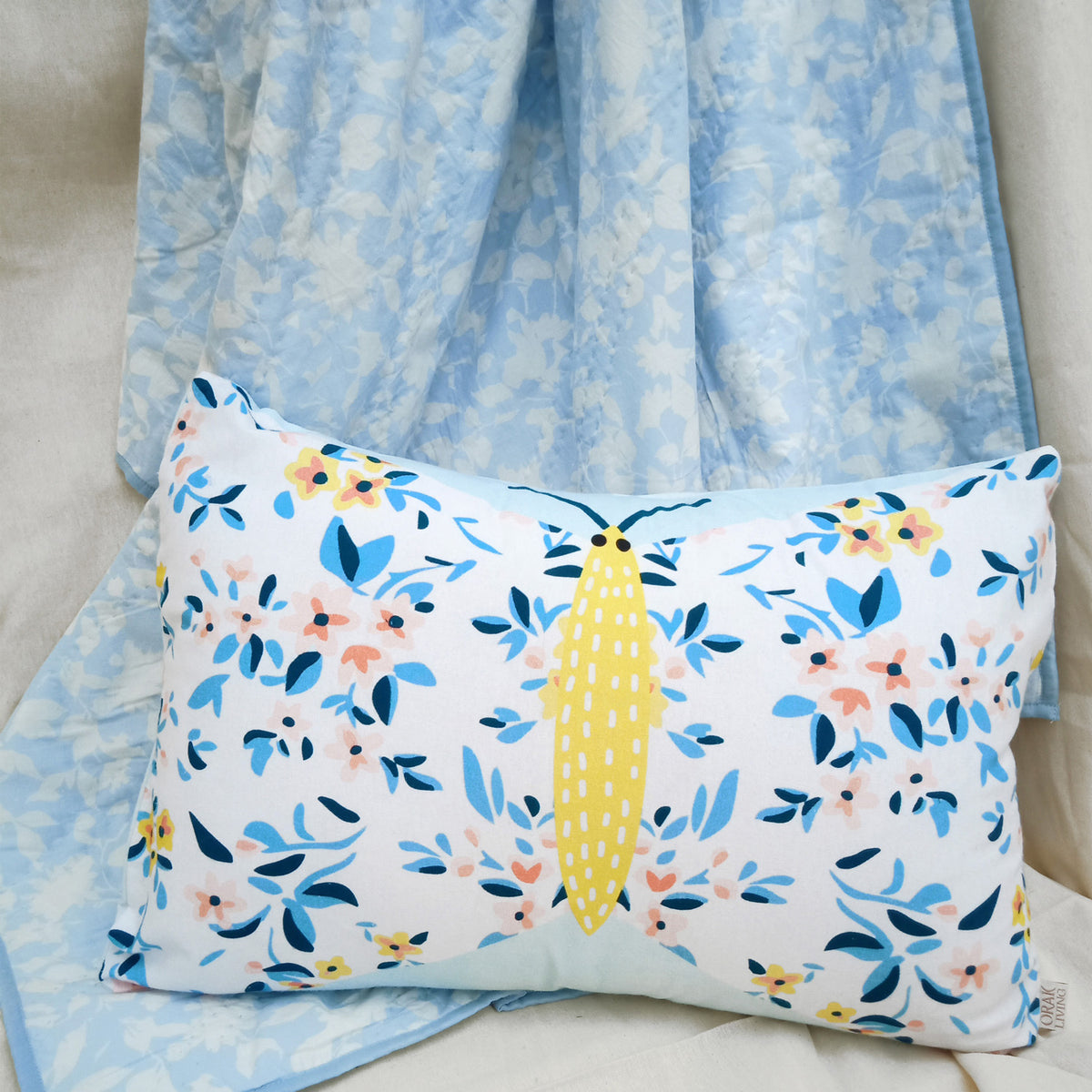BLOOMING BUTTERFLY - Pillow Sham