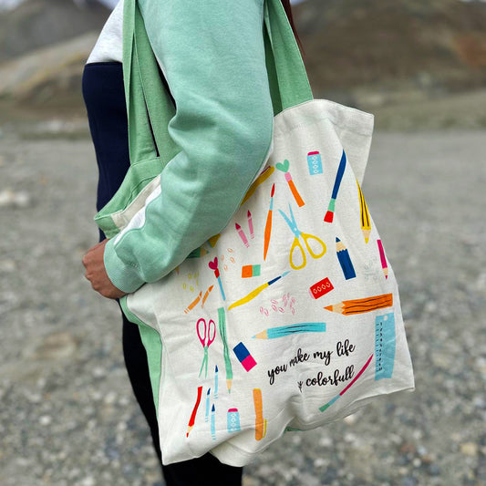 COLOR OF LIFE - Tote bag