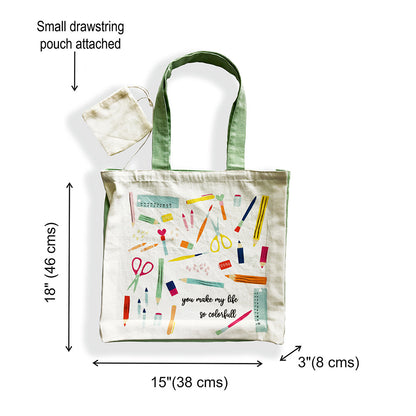 COLOR OF LIFE - Tote bag
