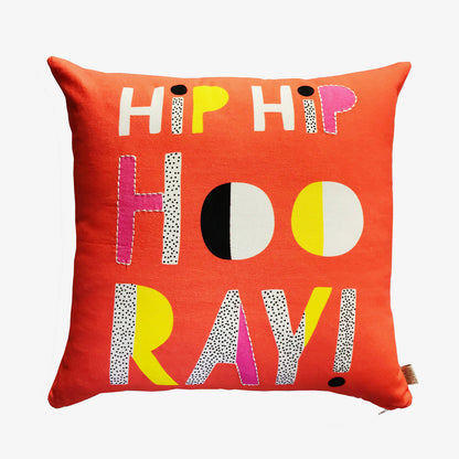 HIP HIP HOORAY - Cushion Cover
