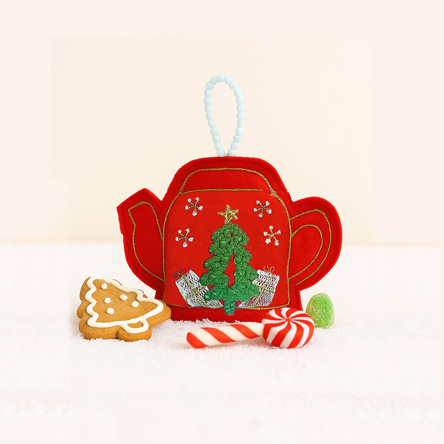 HOLIDAY TEAPOT - Christmas Tree Ornament
