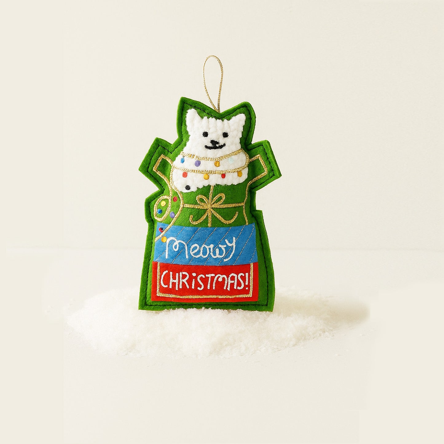 JINGLE CAT - Christmas Tree Ornament