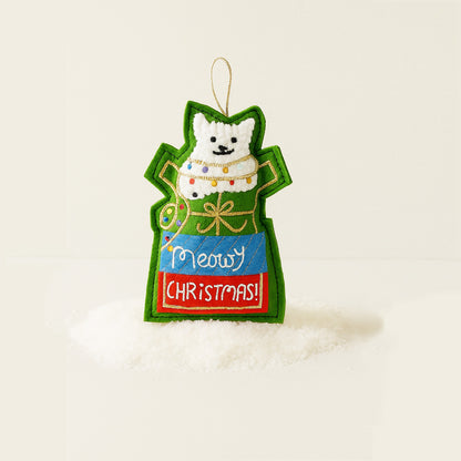 JINGLE CAT - Christmas Tree Ornament