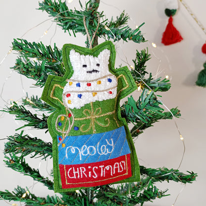 JINGLE CAT - Christmas Tree Ornament