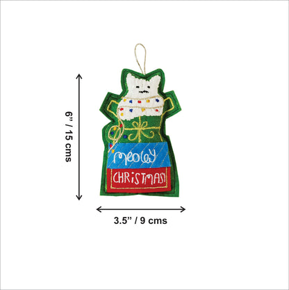 JINGLE CAT - Christmas Tree Ornament