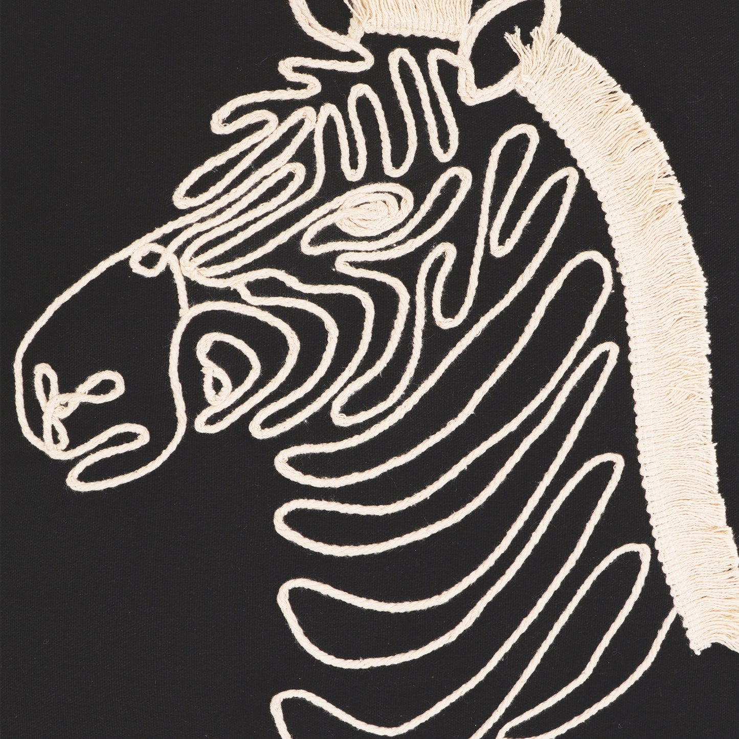 KNOTTY ZEBRA - Cushion Cover