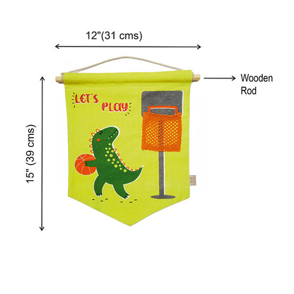 LET'S PLAY - Wall Hanging