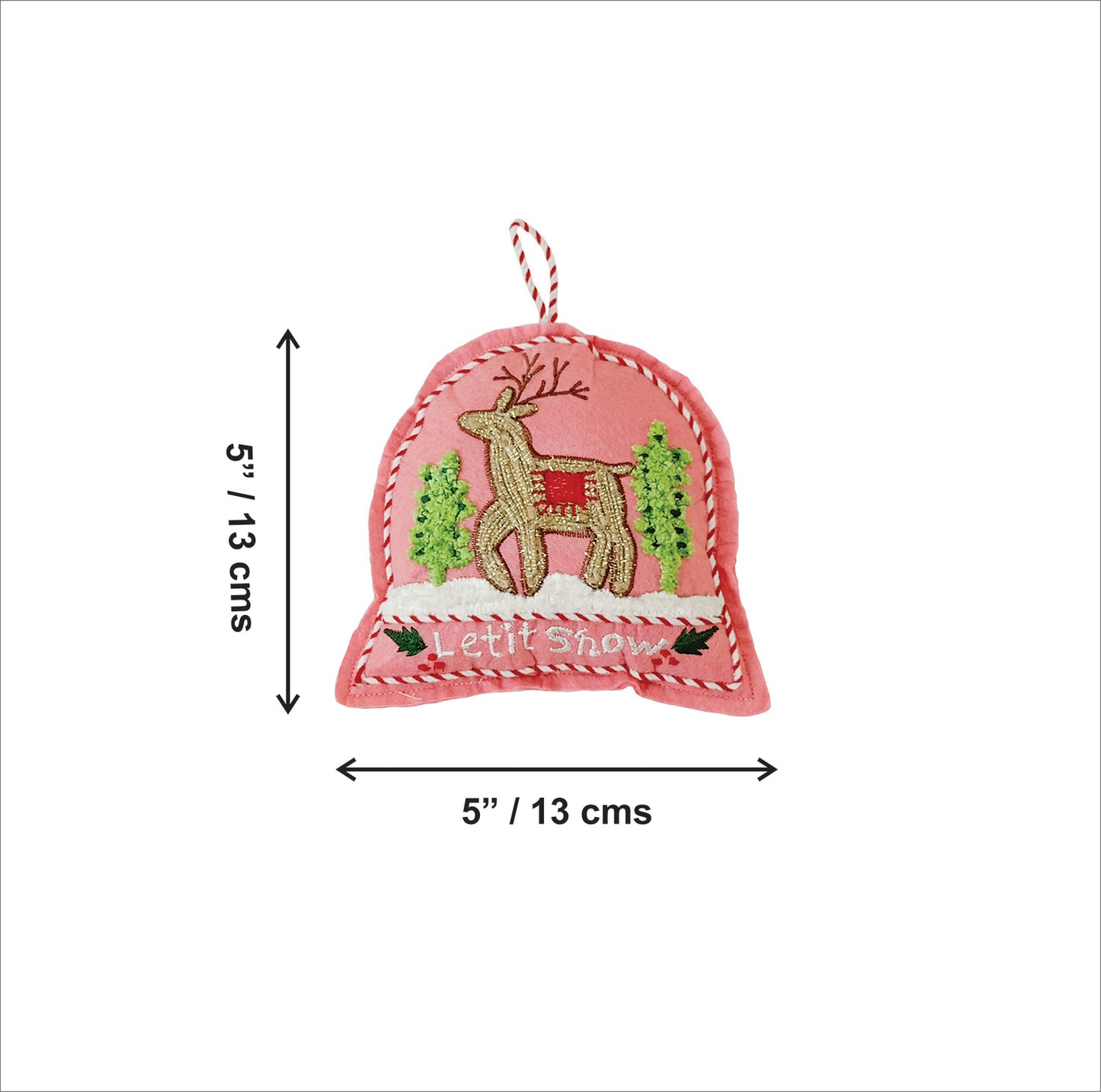 LET IT SNOW - Christmas Tree Ornament