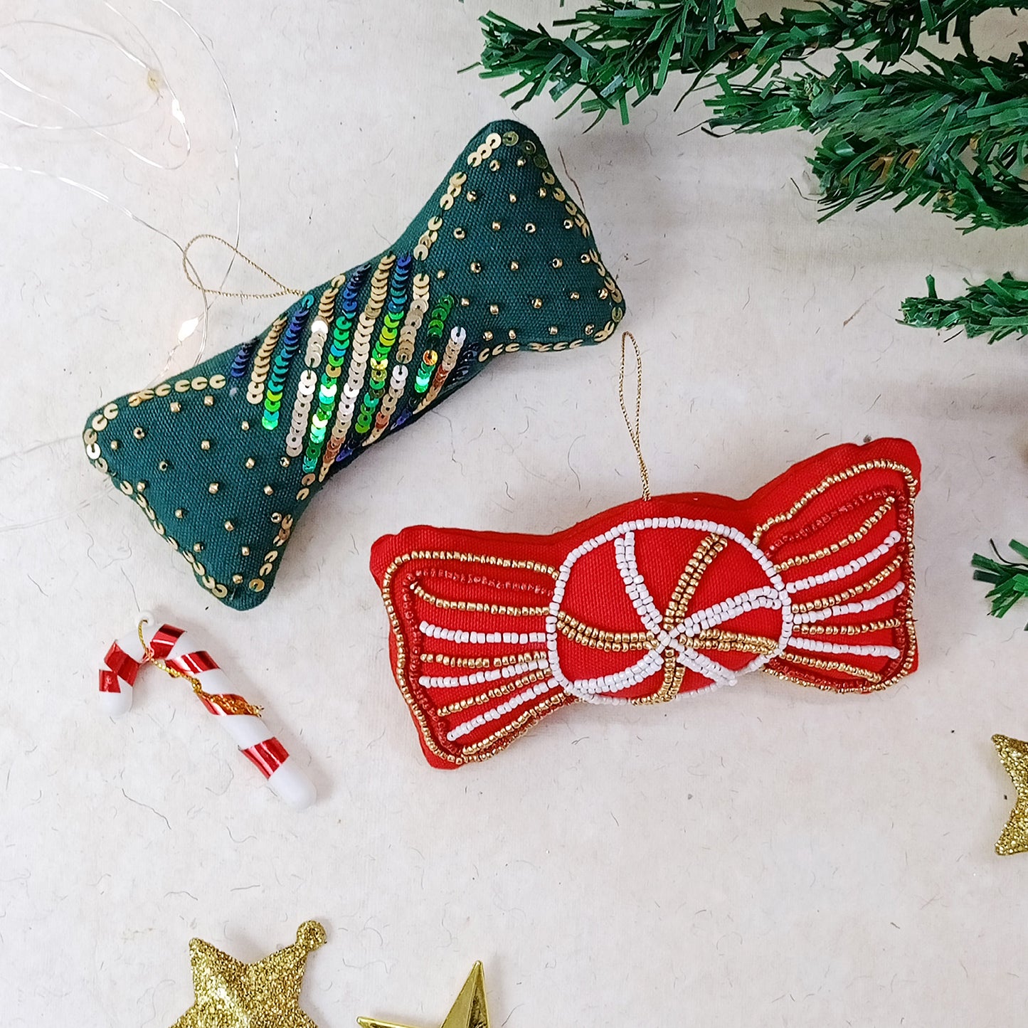 MERRY & BRIGHT - Christmas Tree Ornaments Set
