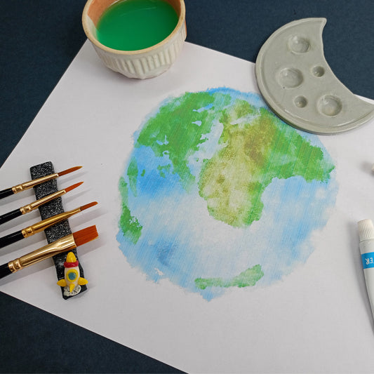ROCKY MOON - Water Color Art Kit