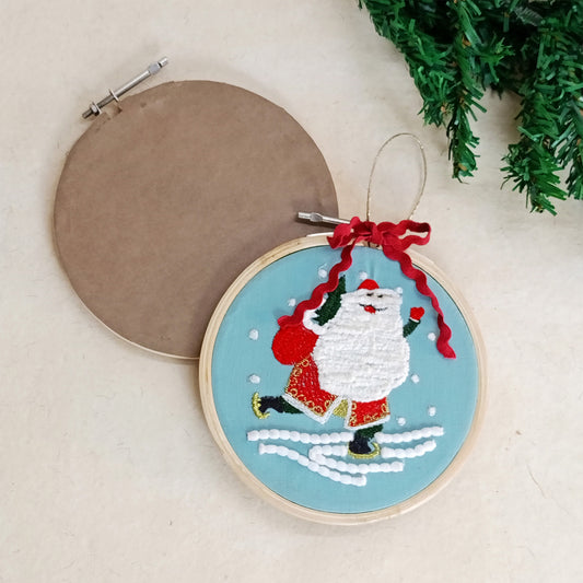 SANTA & GINGERBREAD HOUSE - Christmas Decor Set