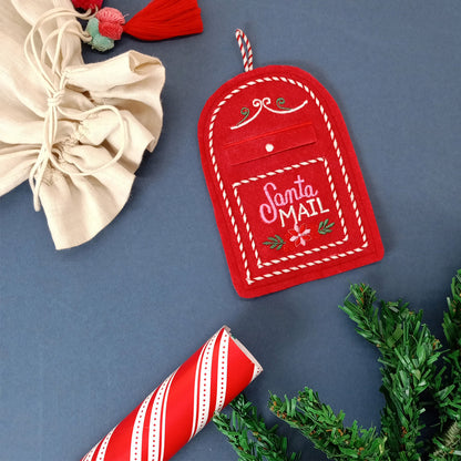 SANTA'S MAIL BOX - Christmas Tree Ornament