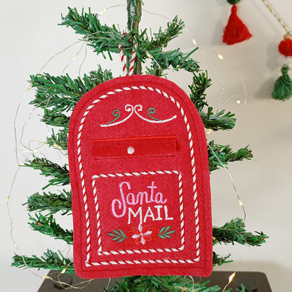 SANTA'S MAIL BOX - Christmas Tree Ornament
