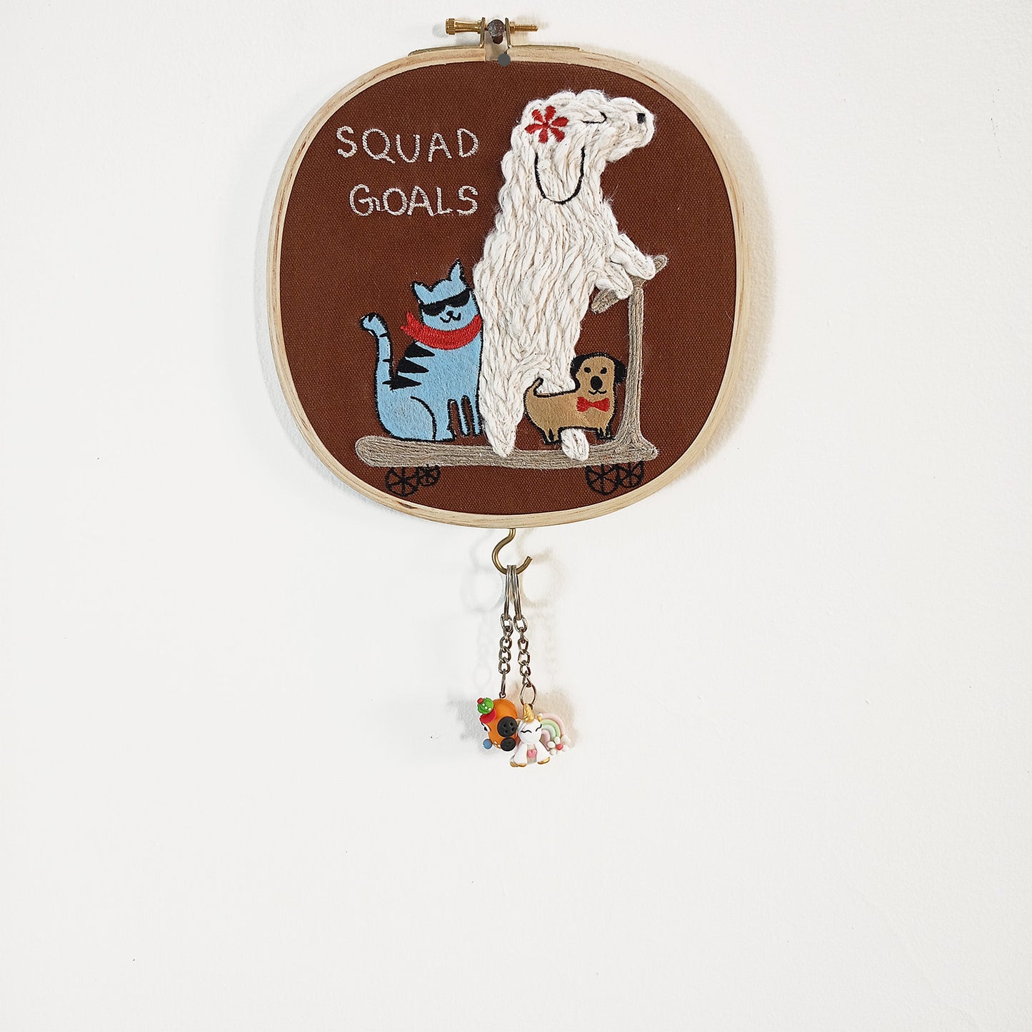 SQUAD GOALS - Wall Decor