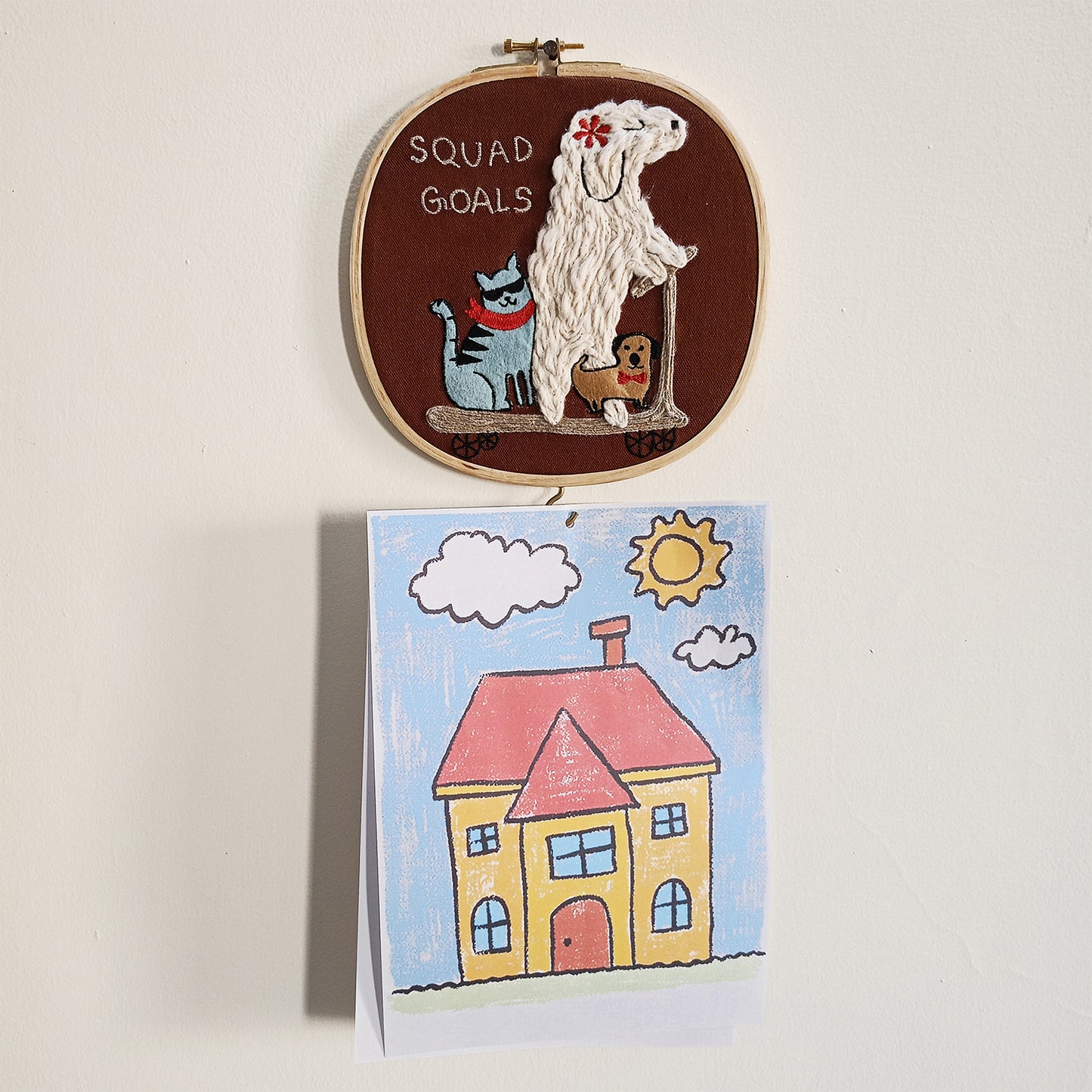 SQUAD GOALS - Wall Decor