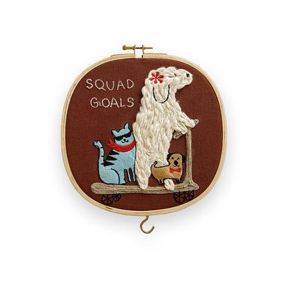 SQUAD GOALS - Wall Decor
