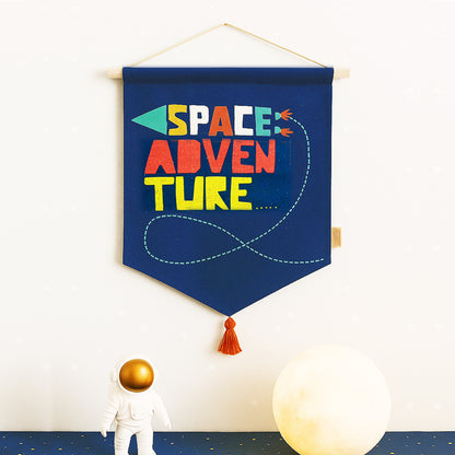 ZOOM TO SPACE - Wall Hanging