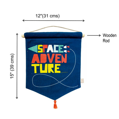 ZOOM TO SPACE - Wall Hanging